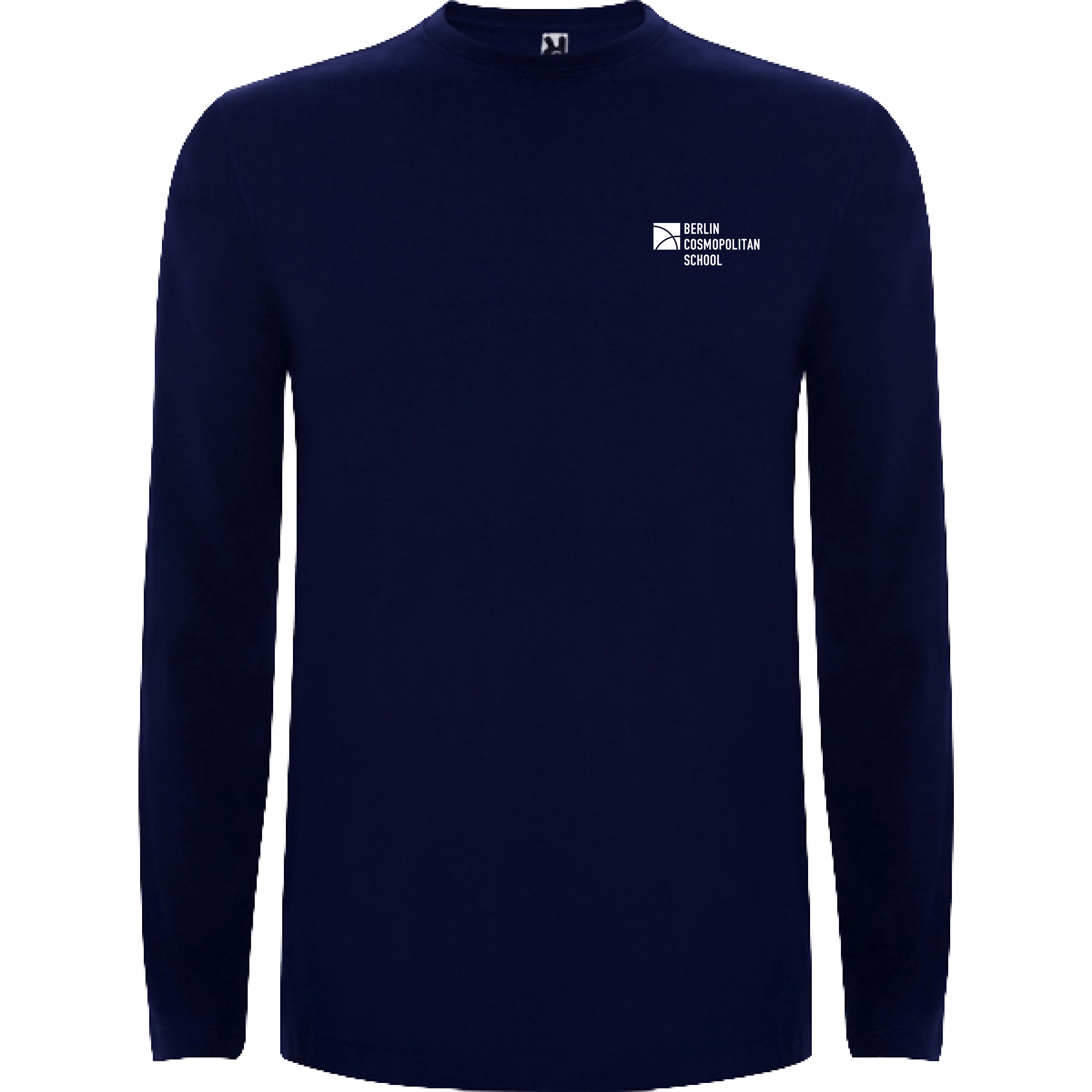 Longsleeve ohne Bündchen, Kinder 116-152