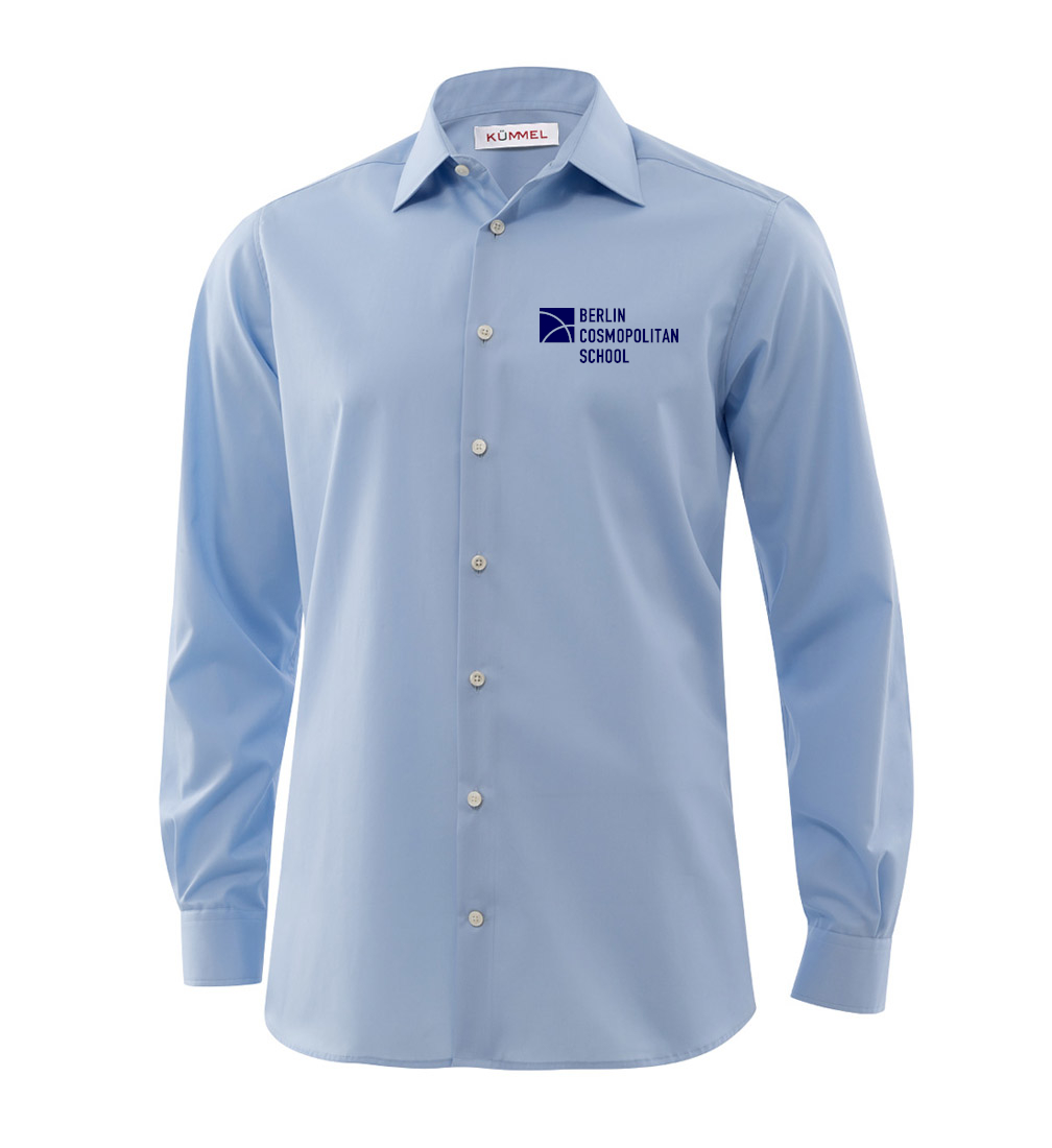 Stretchhemd, langarm, Kinder 116-164