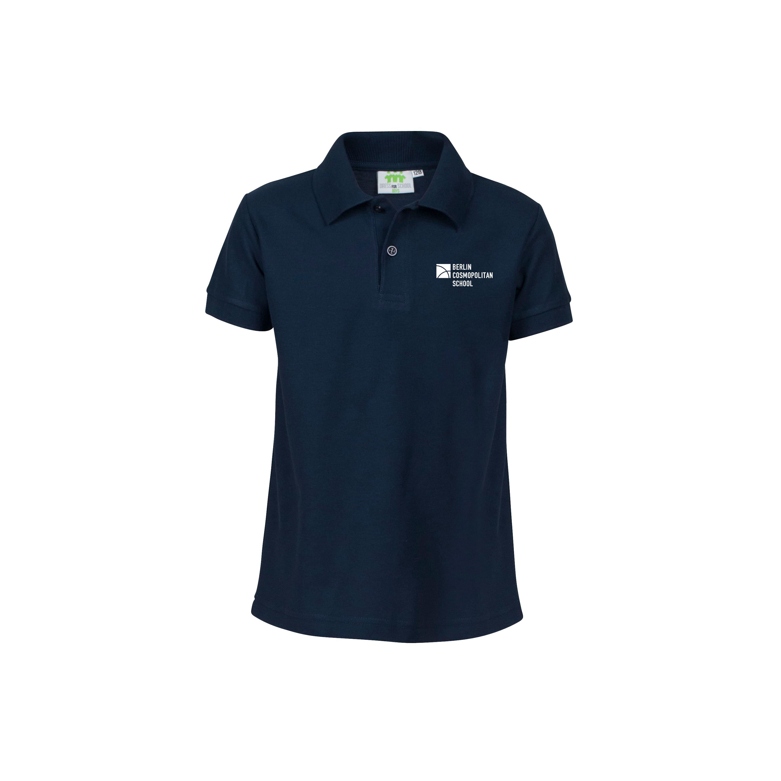 Poloshirt, short sleeves, kids/teens 110-S