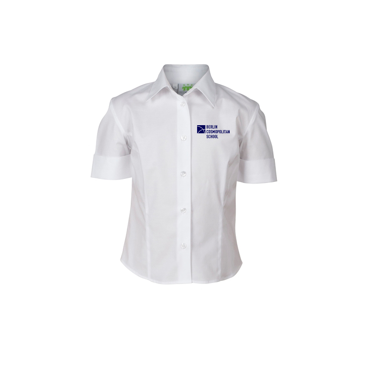 Stretchbluse, EVA, slim fit, kurzarm, Mädchen