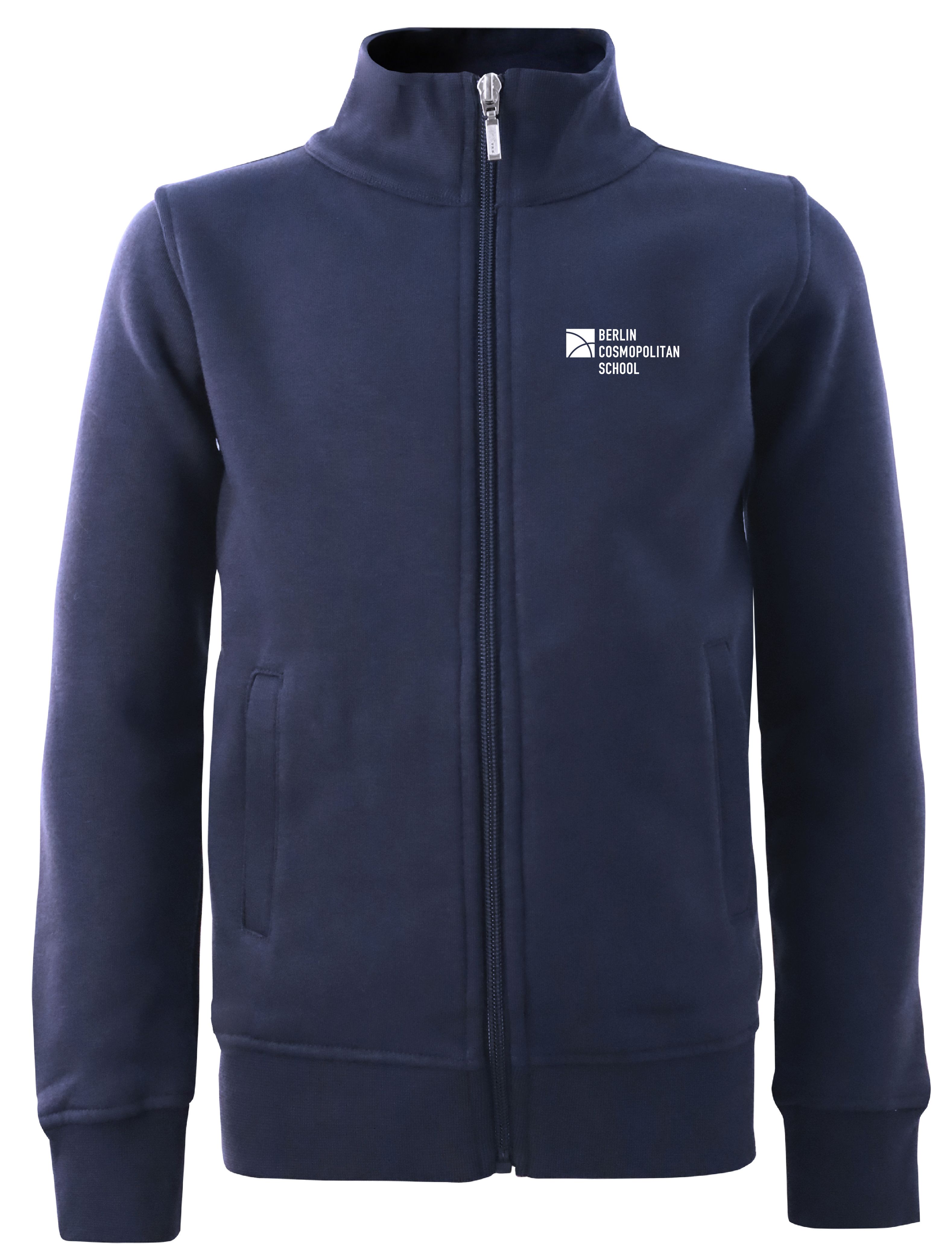 Sweatjacke ohne Kapuze, Kinder/Teens 116-S