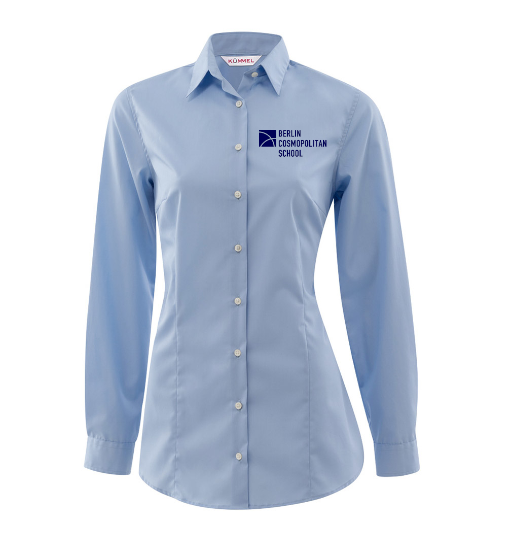 Stretchbluse, langarm, Kinder 116-164