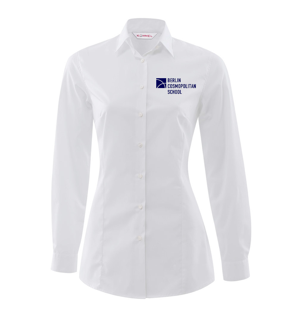 Stretchbluse, langarm, Teens 152-164